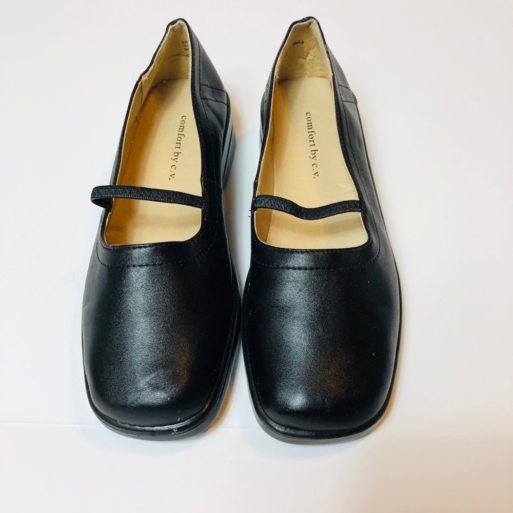 Black Slip-On Shoes